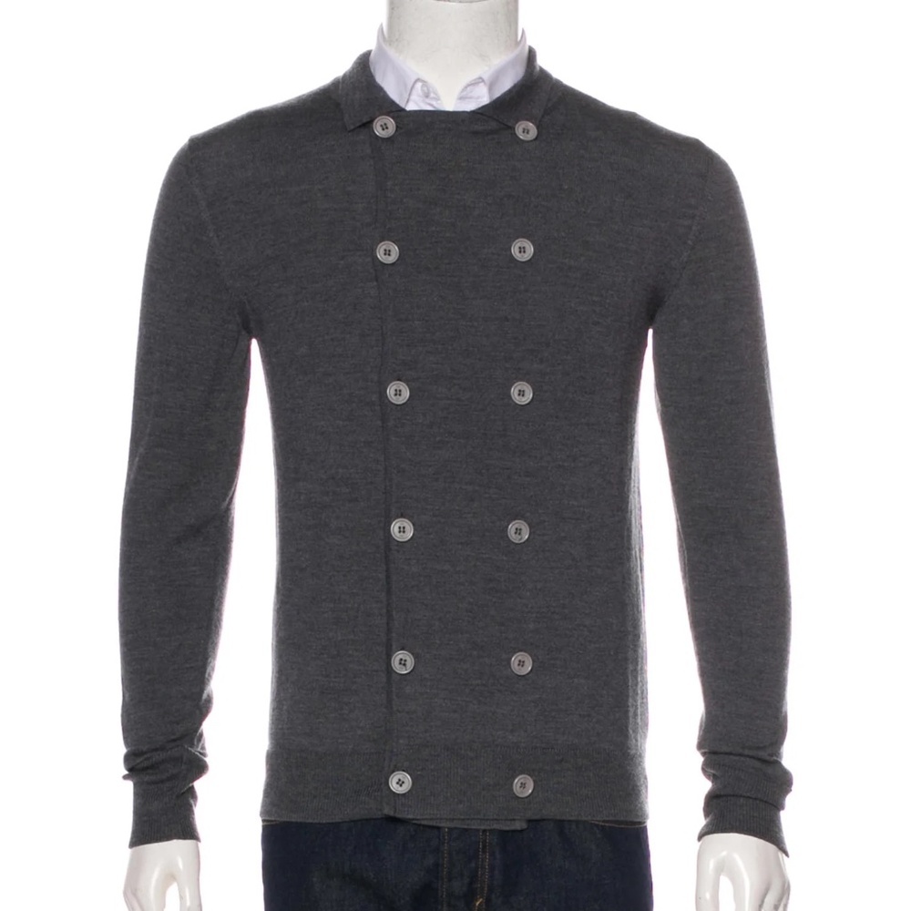 Dior Homme Wool Double-Breasted Cardigan Size: XS